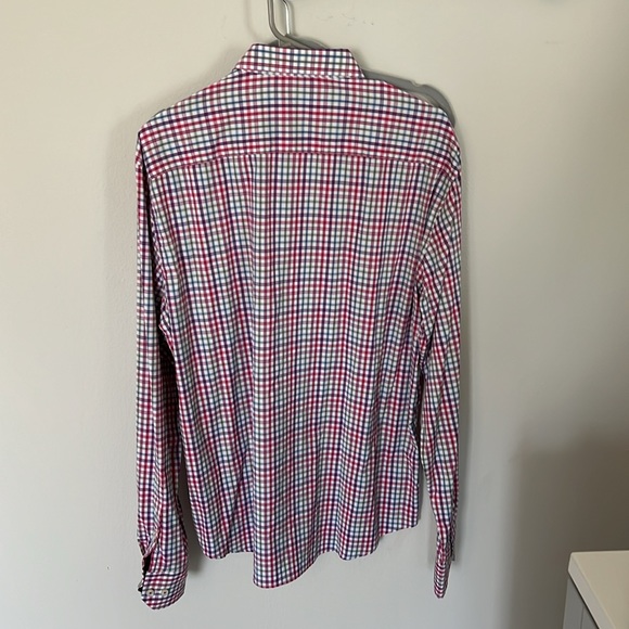 NWT Bugatchi Shapped Fit Dress Shirt - Picture 3 of 3